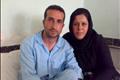 Pastor Youcef Nadarkhani with is wife Tina in Prison